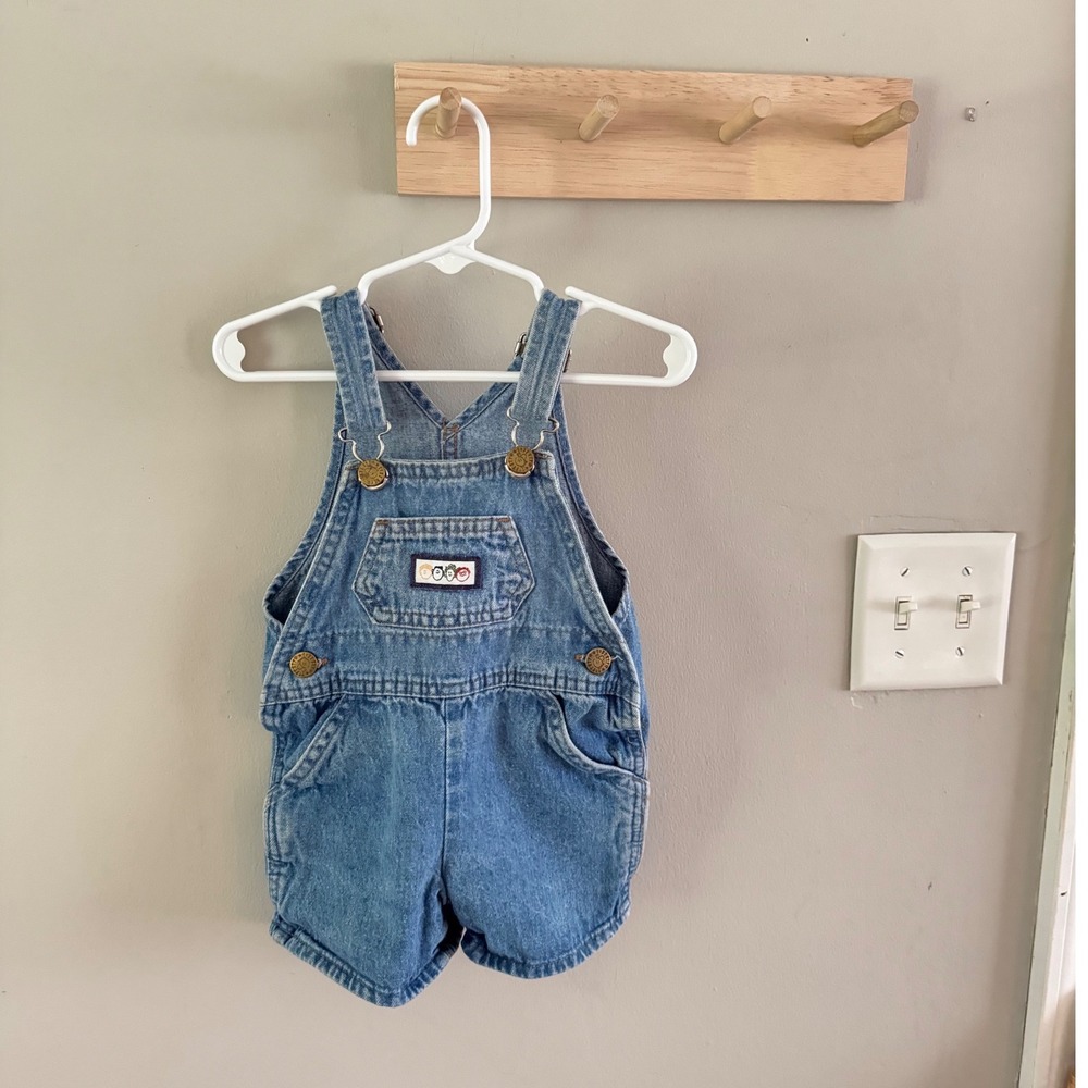 2T VTG. Denim liberty shortalls